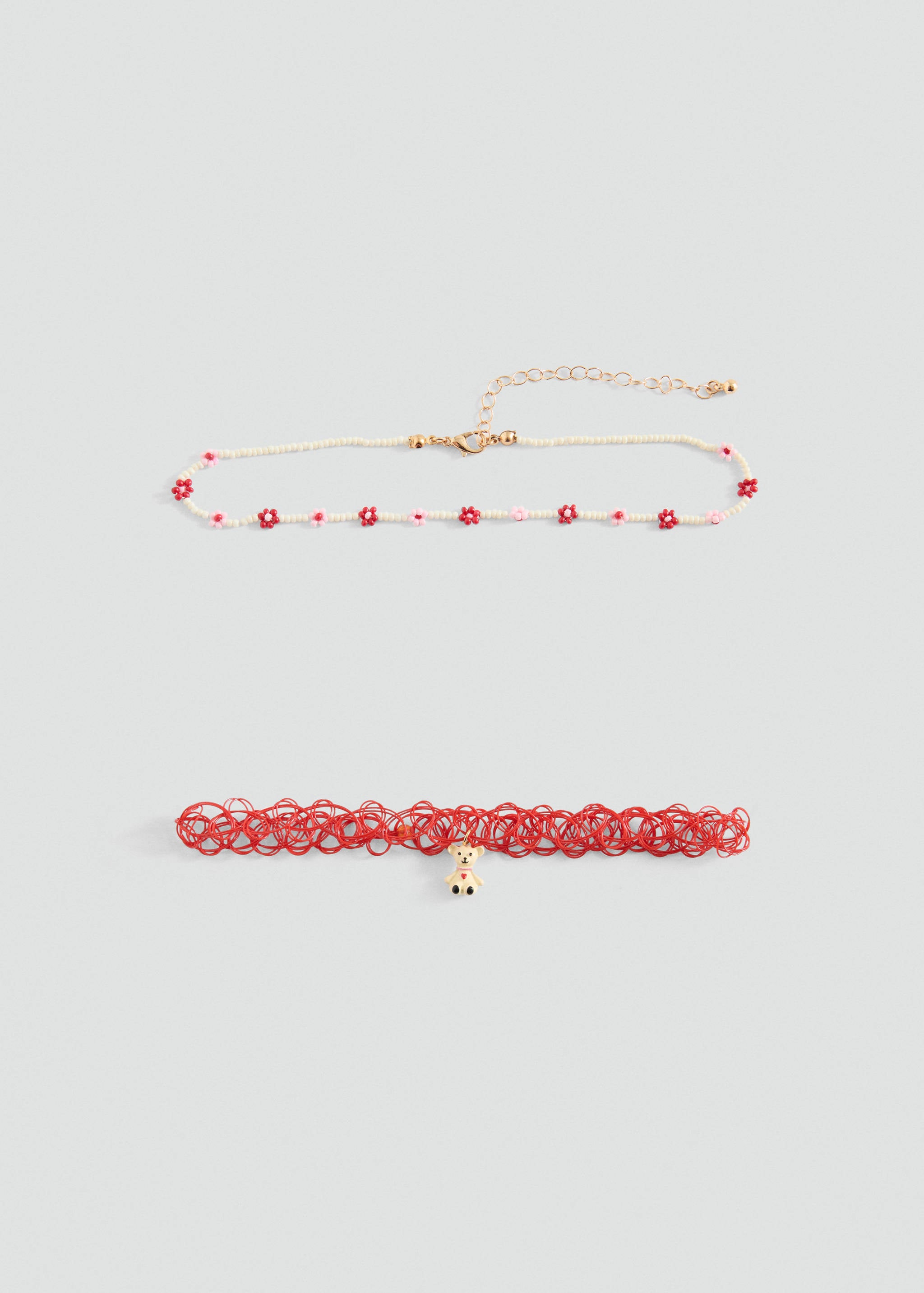 Mango collar cbear in red - Image 1