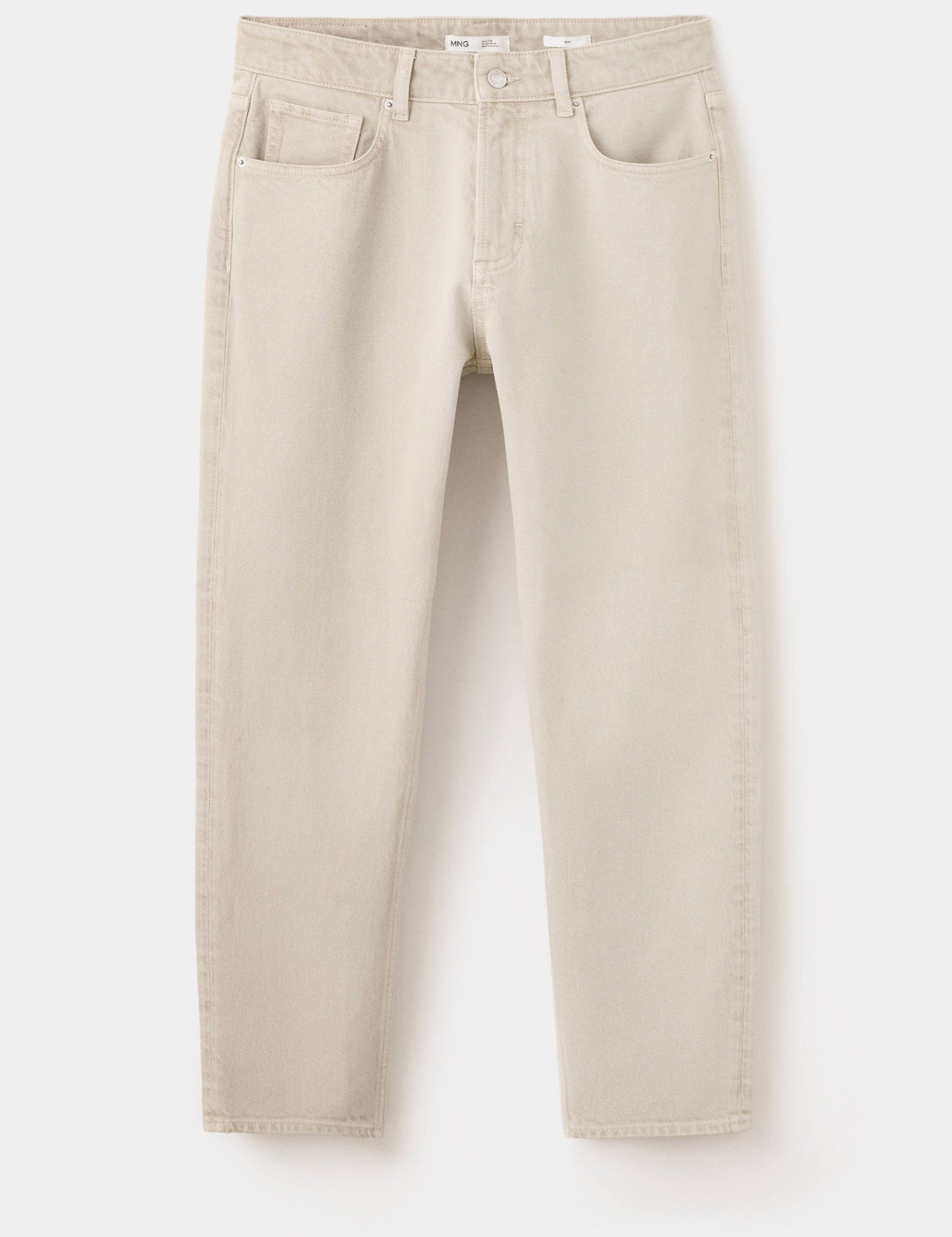 Mango jeans ben in beige - Image 1