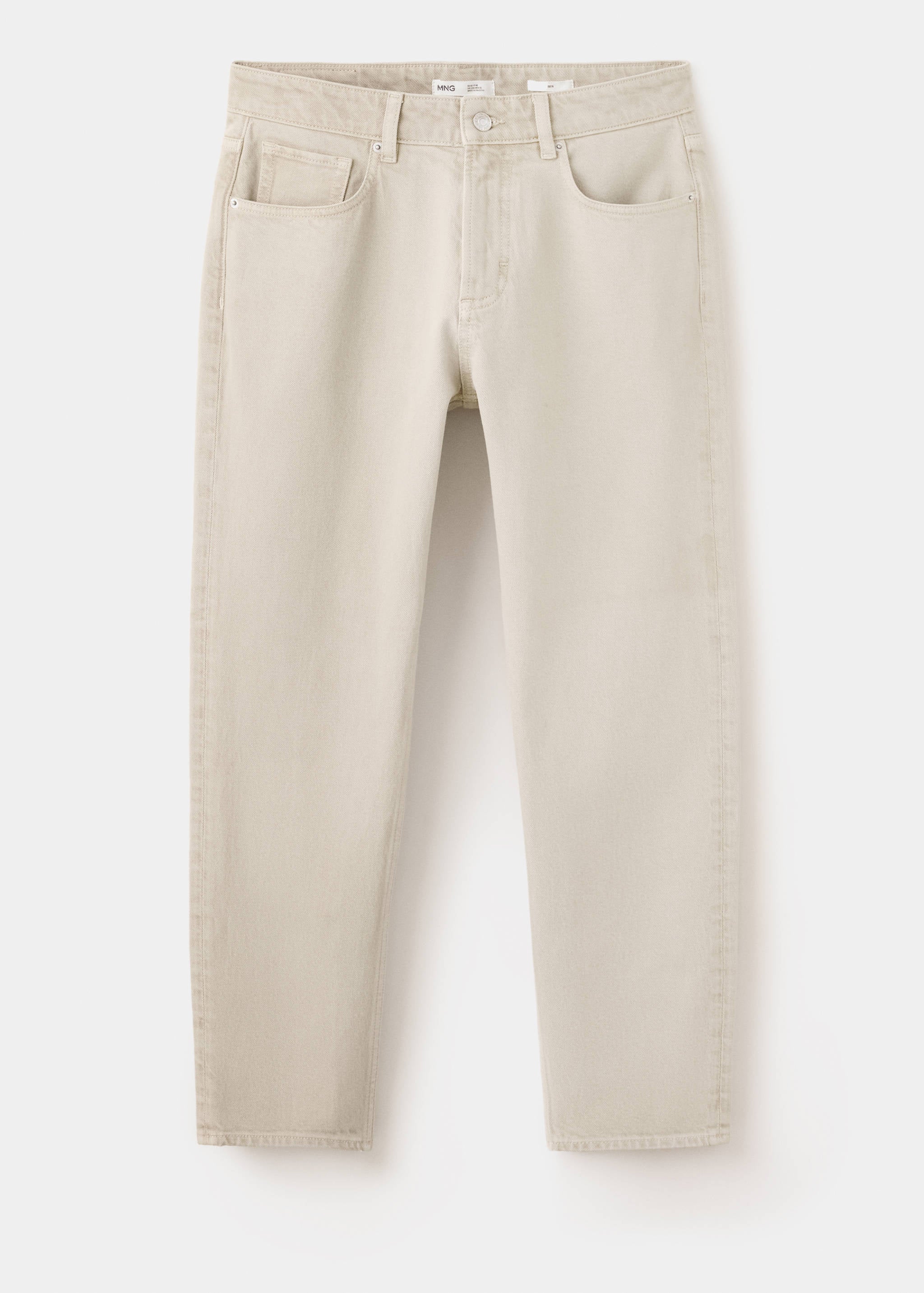 Mango jeans ben in beige - Image 1