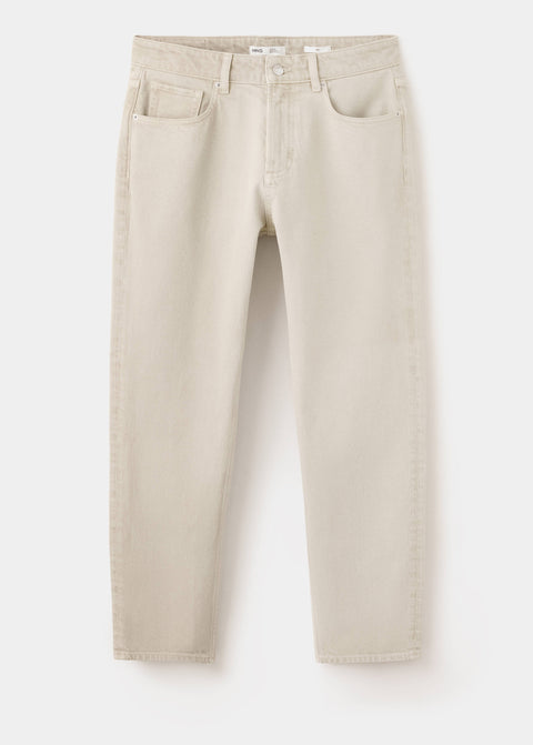Mango jeans ben in beige