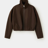 Mango chaqueta dantes in chocolate - Image 1