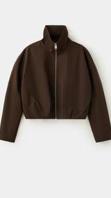Mango chaqueta dantes in chocolate - Image 1