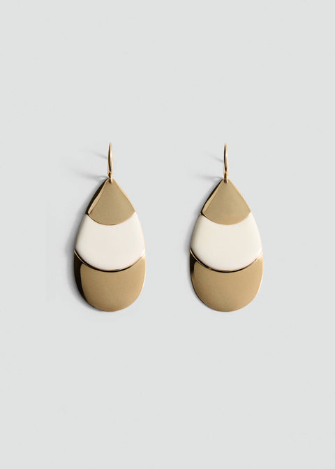 Mango earrings jules in gold