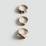 Mango anillo jara in gold - Image 1
