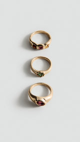 Mango anillo jara in gold - Image 1