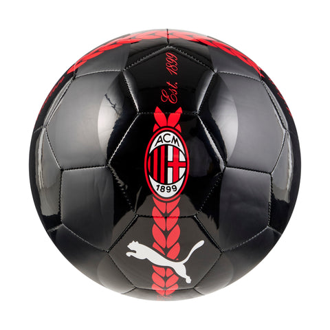 PUMA AC Milan 24/25 pre-match football in black