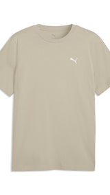 PUMA WARDROBE essentials tee men in pebble gray - Image 1