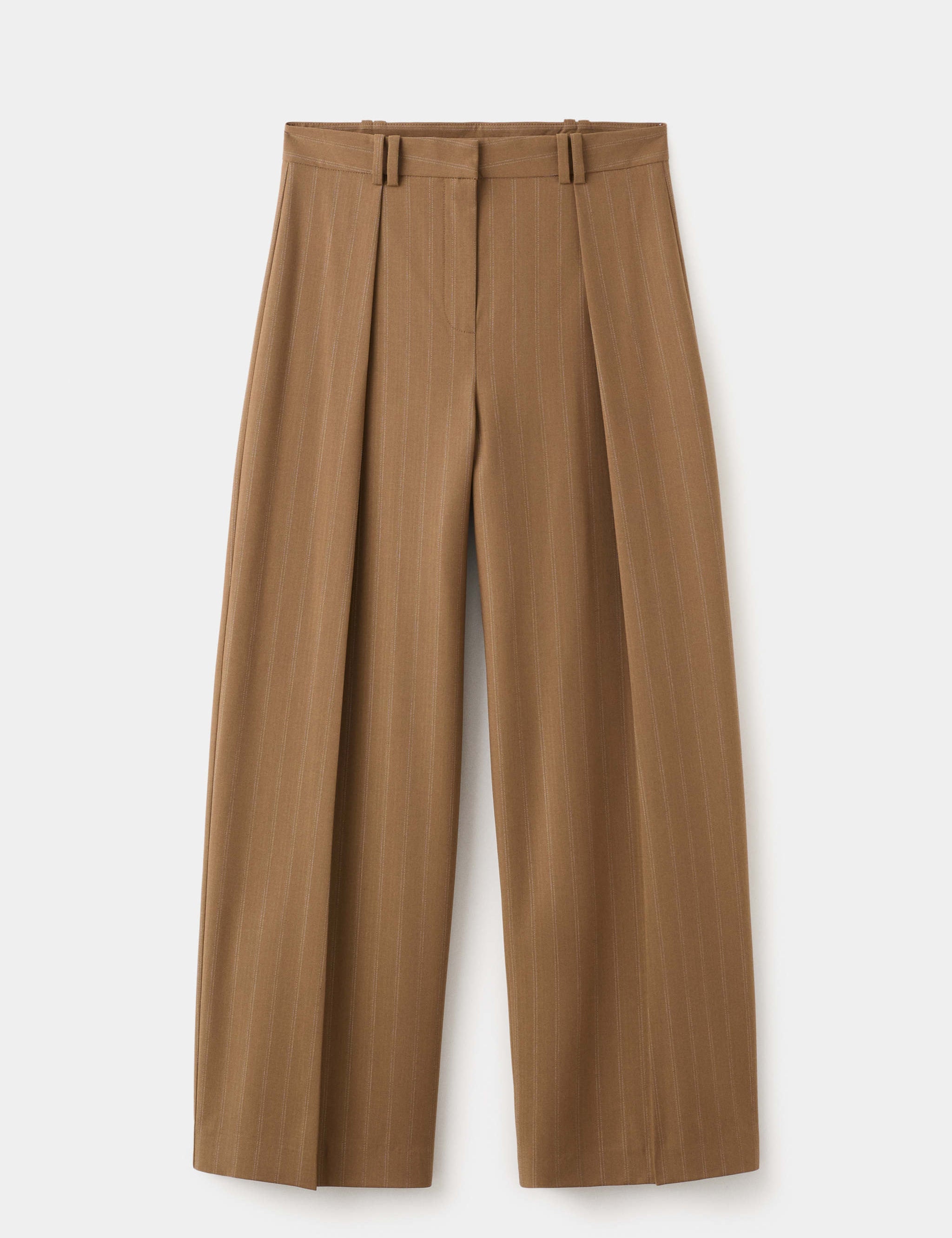 Mango trousers systeck in toffee - Image 1