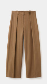 Mango trousers systeck in toffee - Image 1