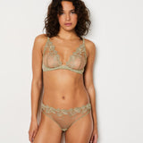 Etam palmes - n7 triangle armature in olive khaki