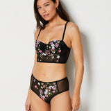 Etam perle - cf balconnet in black