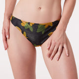 Etam romy - biki standard in black print