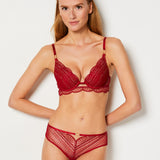 Etam rosace - shorty in red