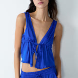 Etam bluesa - top in royal blue