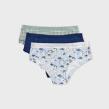 Etam jackie lace - 3 shorties in navy