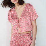 Etam kaila - top in brick print