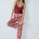 Etam kali - pantalon in blue/green print