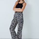 Etam kali noir - pantalon in blue/green print