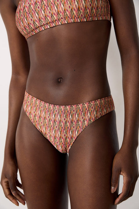 Etam lumineux - biki standard in pink print