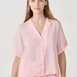 Etam cheeta - chemise mc in powder pink