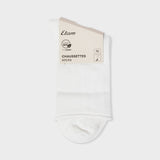 Etam coton midi - chaussettes - ecru in ecru