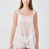 Etam daisy - nuisette in white