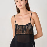 Etam virtuose - caraco in black