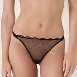 Etam divine - string in black