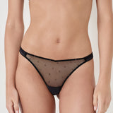 Etam divine - tanga in black