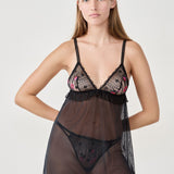 Etam drama - nuisette in black