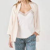 Etam norie - pyjama 3 piece in blue green print