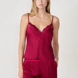 Etam revelation - caraco in garnet bordeaux