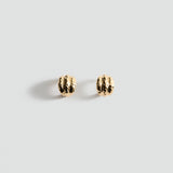 Mango pendiente tana in gold - Image 1