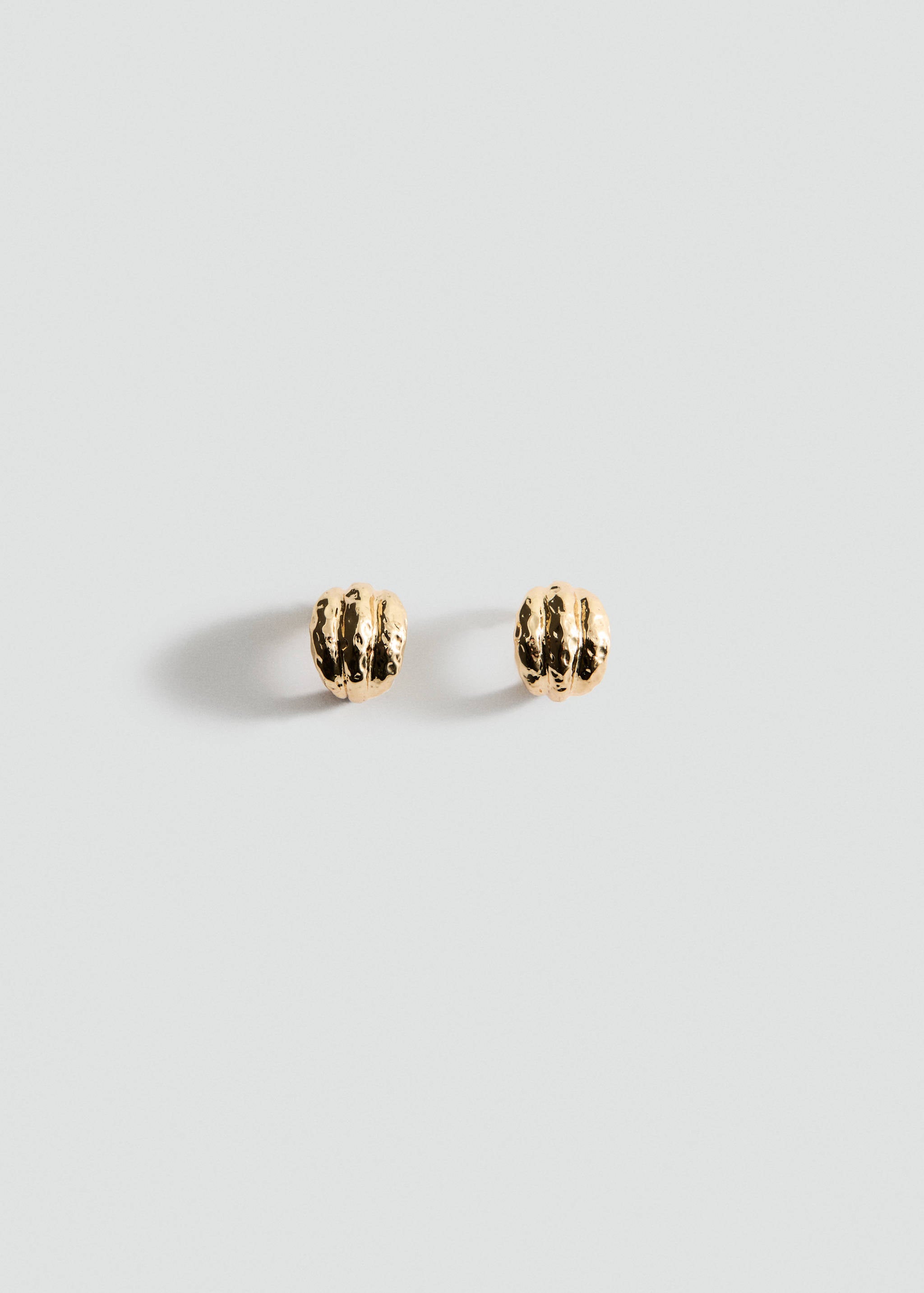 Mango pendiente tana in gold - Image 1