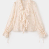 Mango blusa laila in pastel pink - Image 1