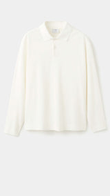 Mango poloshirt garethp in white - Image 1