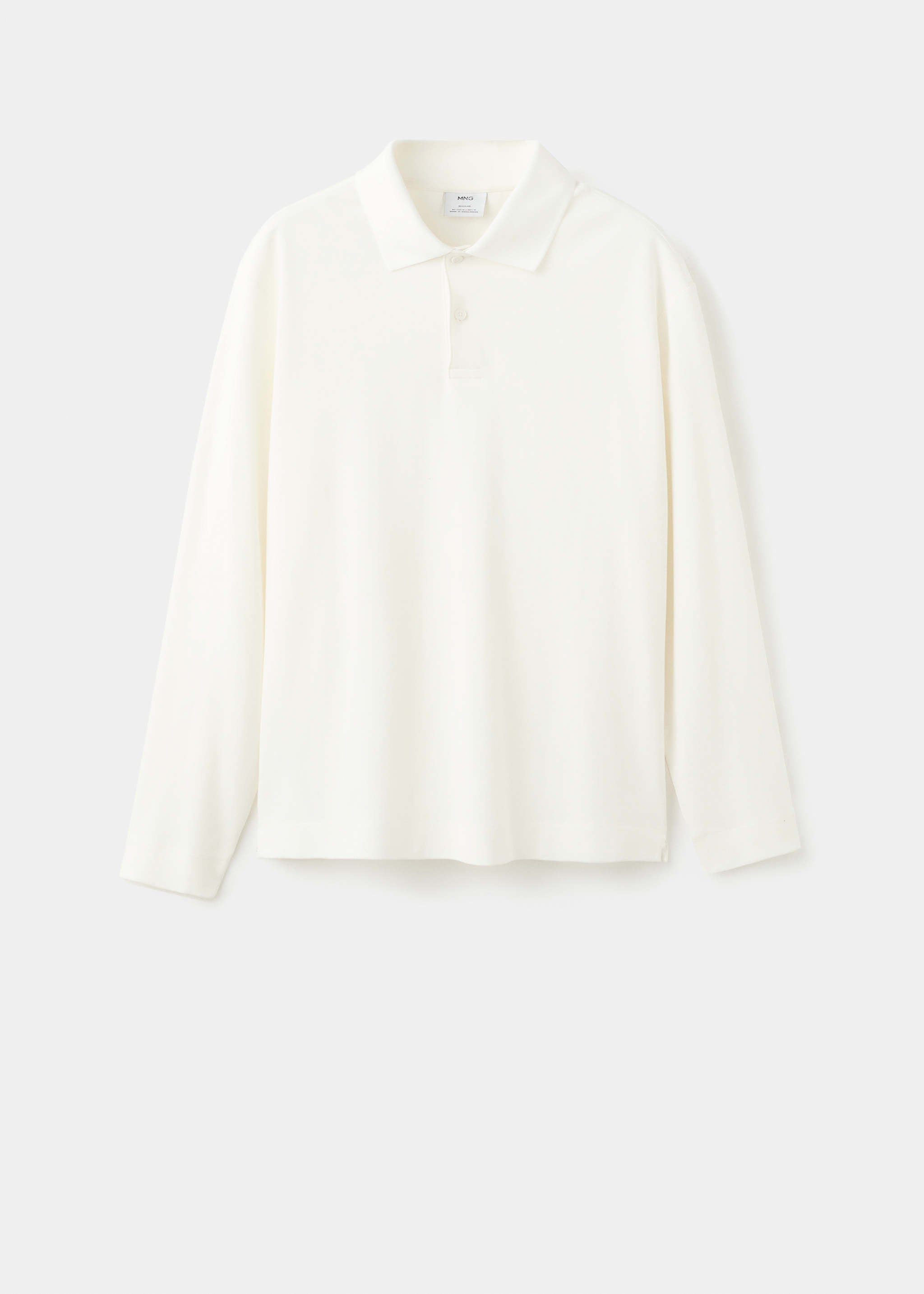 Mango poloshirt garethp in white - Image 1