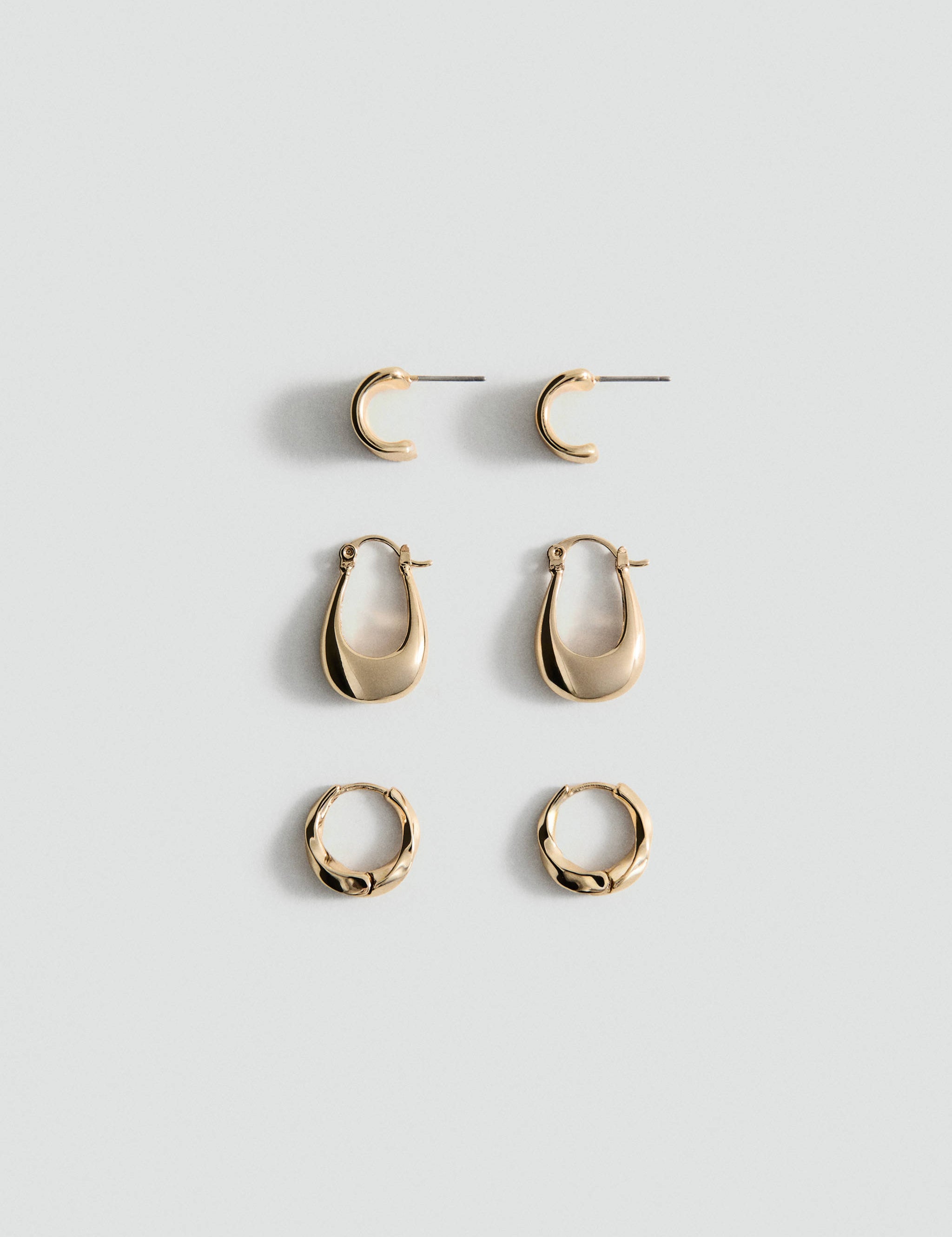 Mango pendiente tania in gold - Image 1