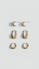 Mango pendiente tania in gold - Image 1