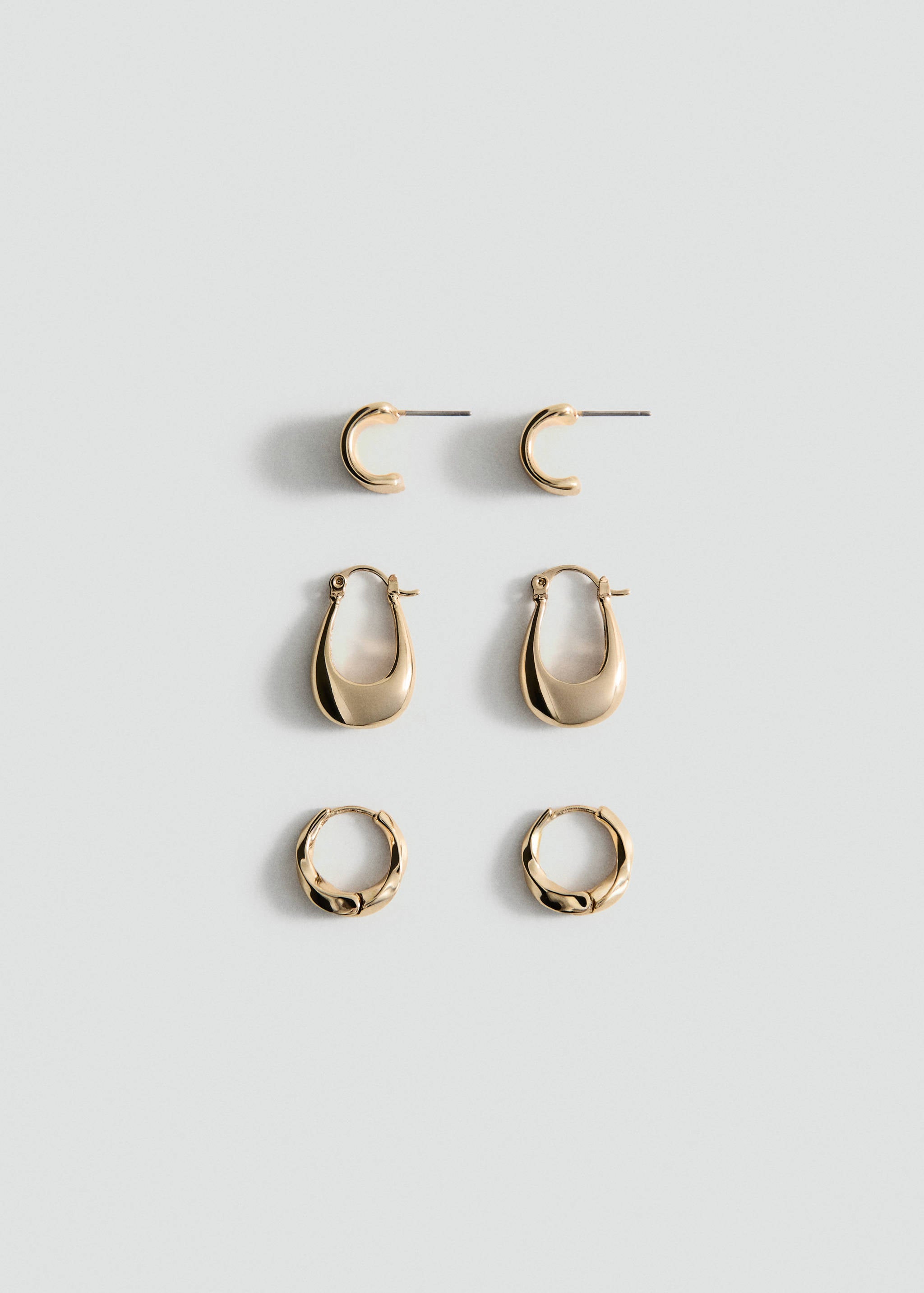 Mango pendiente tania in gold - Image 1