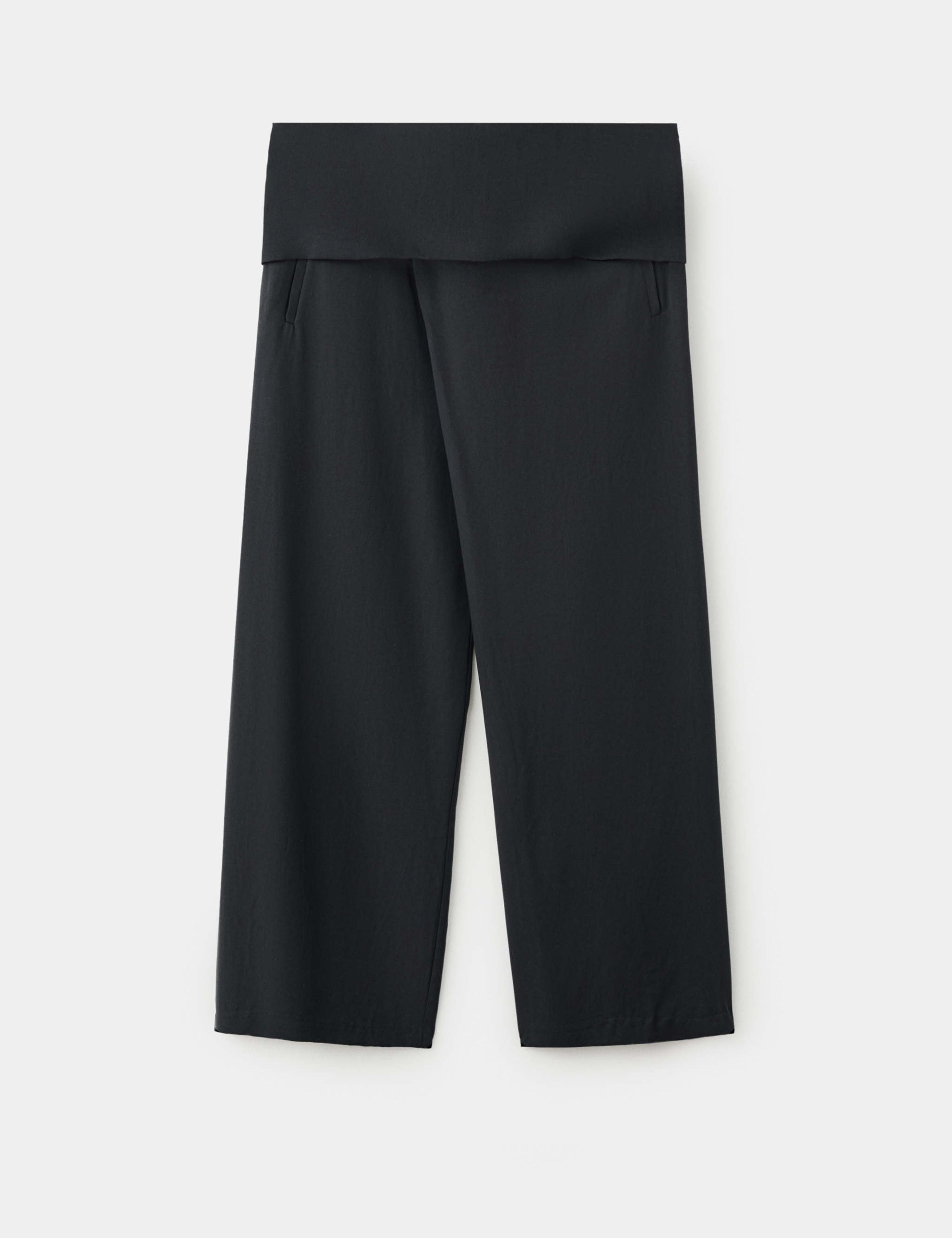 Mango trousers ginny in anthracite - Image 1