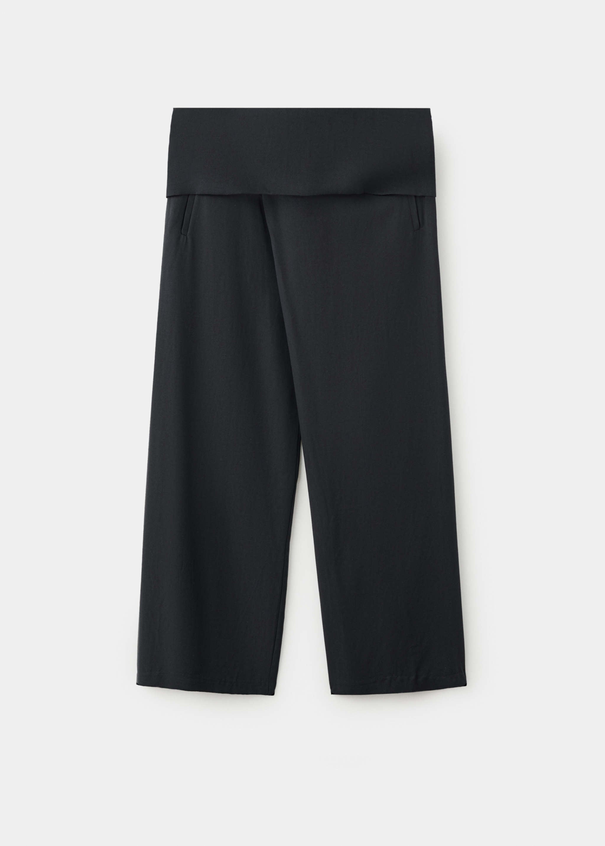 Mango trousers ginny in anthracite - Image 1
