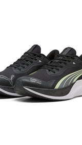 PUMA pounce lite PTX sneakers unisex in black and silver - Image 1