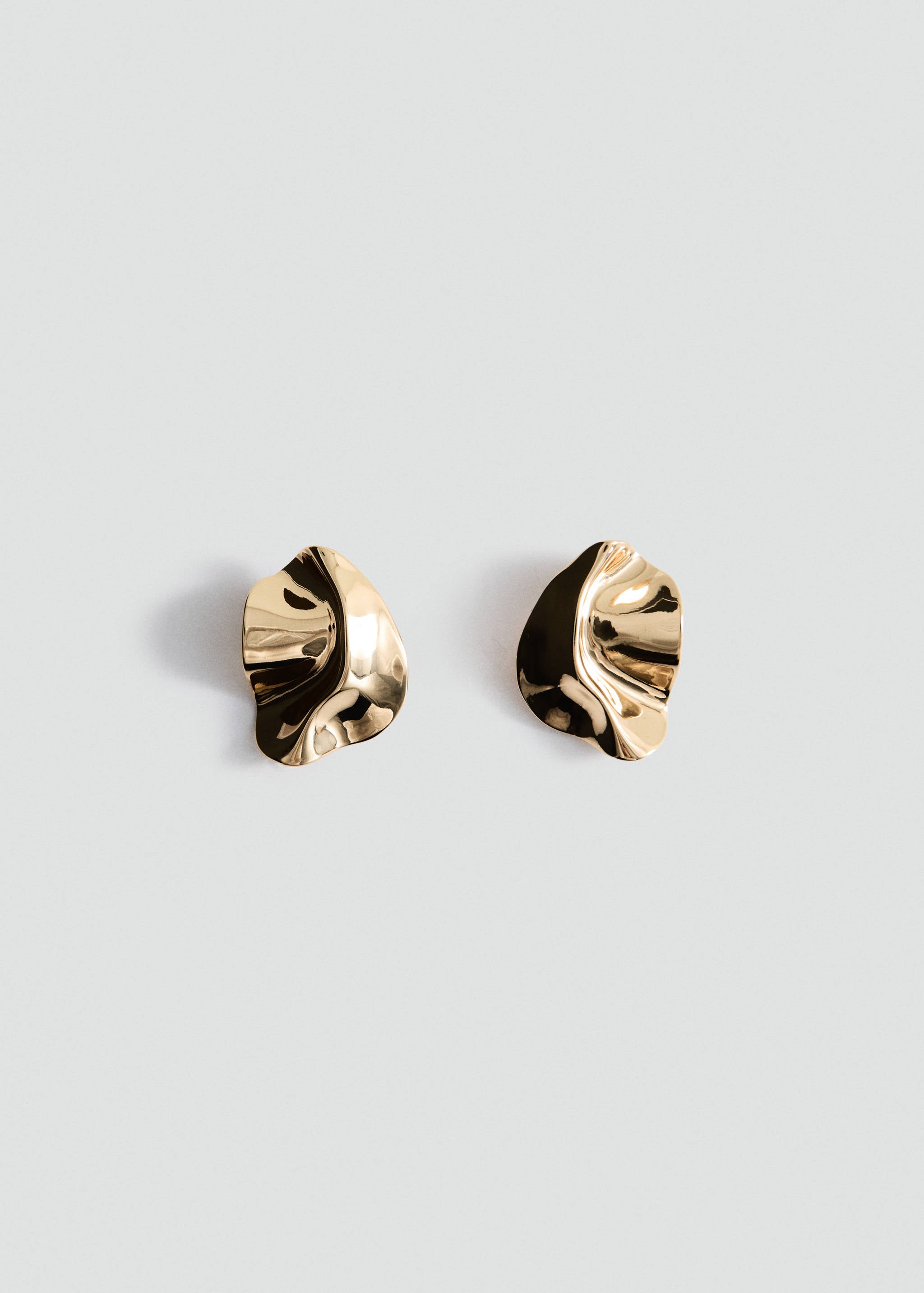 Mango pendiente telma in gold - Image 1