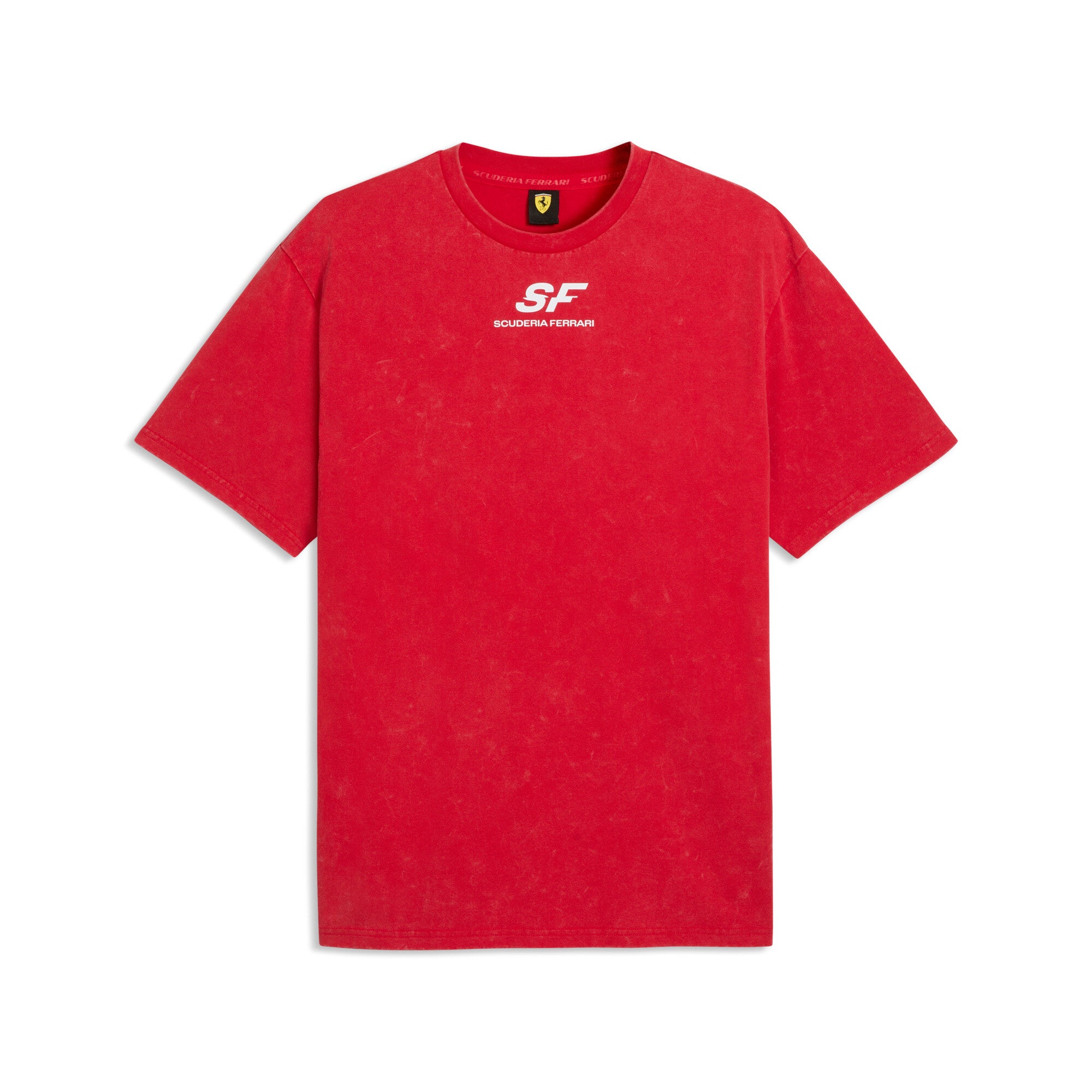 PUMA scuderia ferrari car graphic tee II men in rosso corsa - Image 1