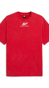 PUMA scuderia ferrari car graphic tee II men in rosso corsa - Image 1