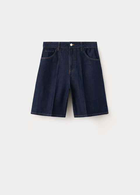 Mango bermudas camilla in soft denim