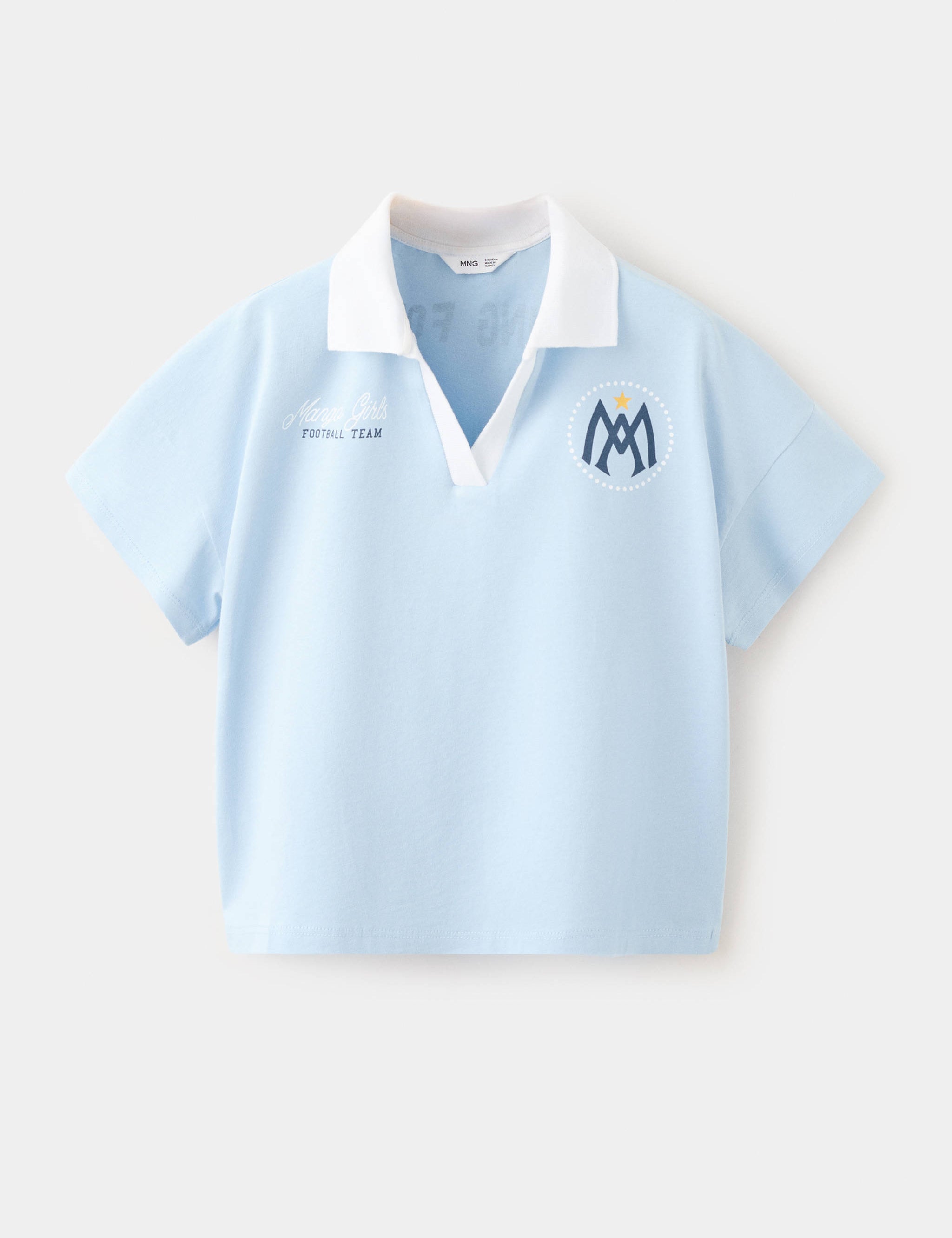 Mango camiseta argen in celestial - Image 1