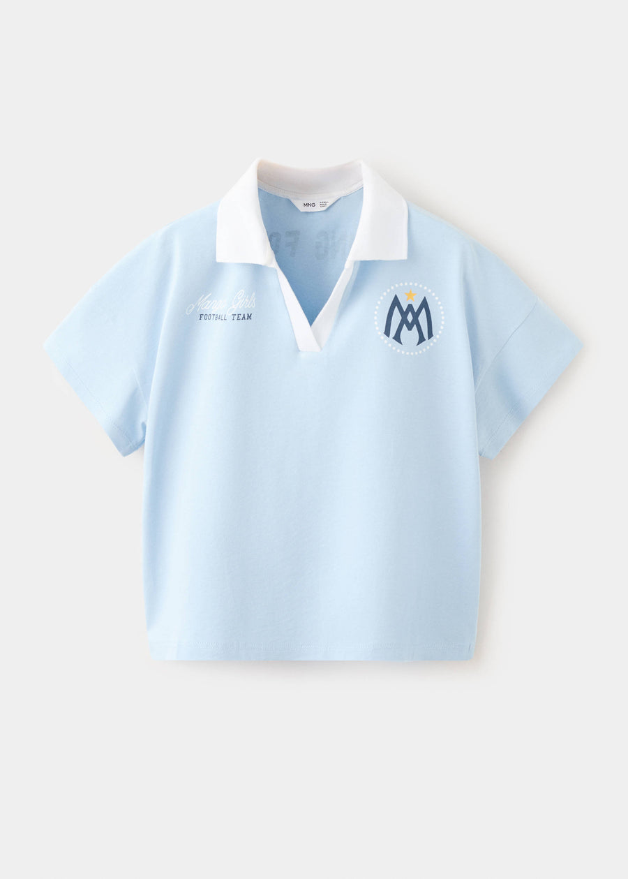 Mango camiseta argen in celestial - Image 1