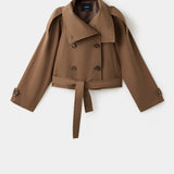 Mango chaqueta lipa in brown - Image 1